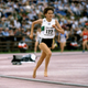 A barefoot Budd competes at the Dale Farm Ulster Challenge. Photo credit Allsport UK/Getty Images